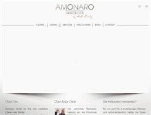 Tablet Screenshot of amonaro.com